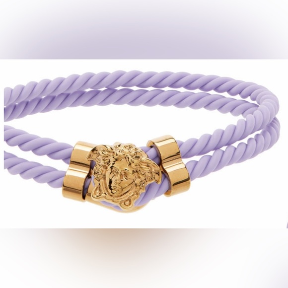 Versace Medusa braided bracelet NEW (AUTHENTIC) - Picture 1 of 16